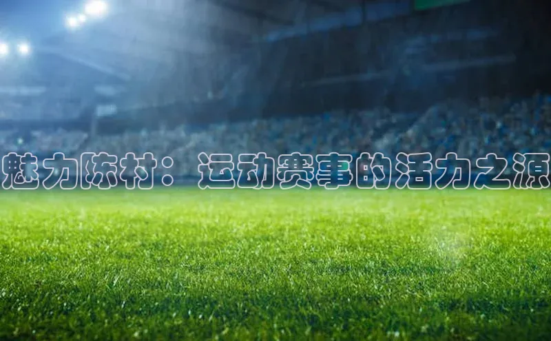 魅力陈村：运动赛事的活力之源